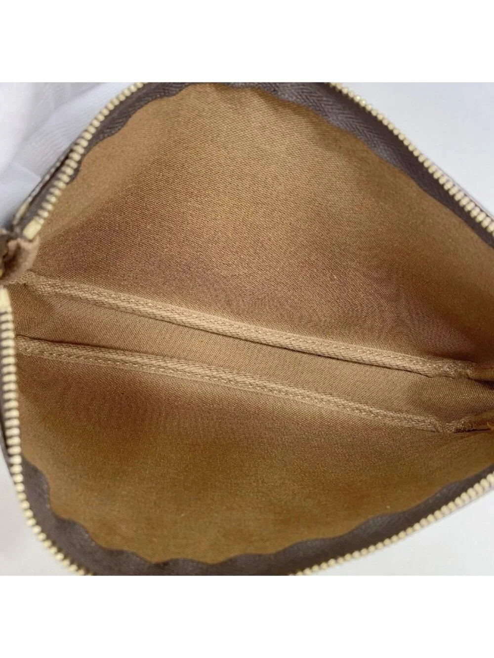 Louis Vuitton Pouch Monogram Pochette Soirle Brown